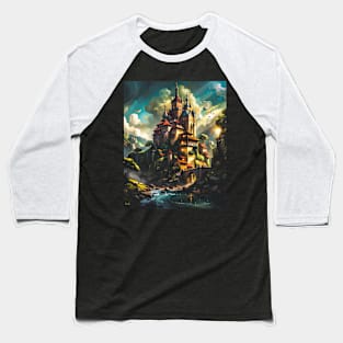 Terraced Castle Baseball T-Shirt